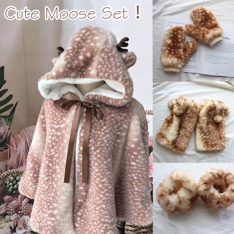 Winter Clothing Cute - Winter Dames Japanse Pluche Leuke Gedrukte