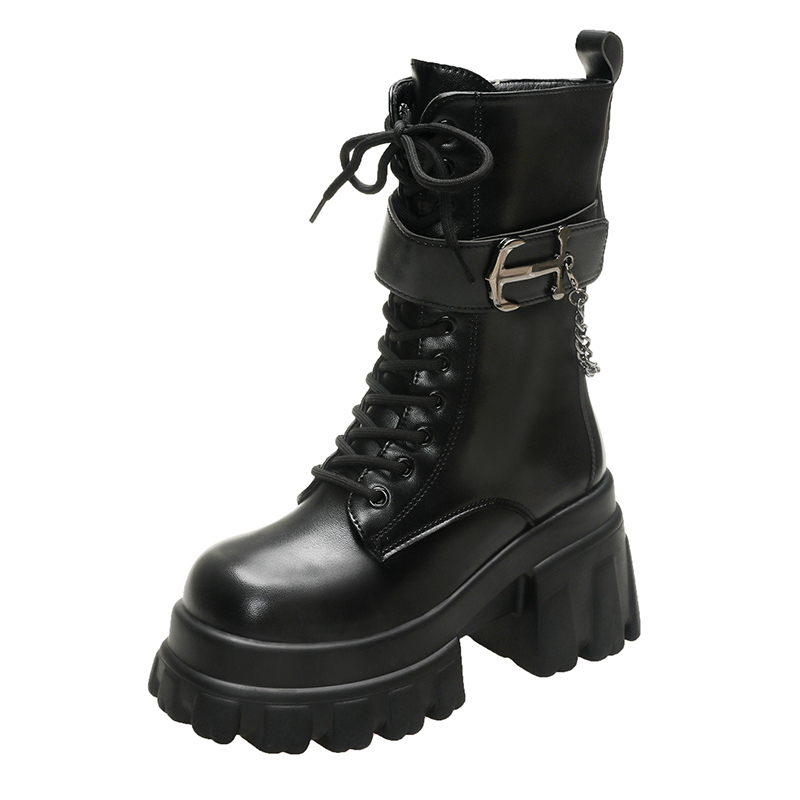 Winter Clothing Korea - 11 Cm Vrouw Verborgen Wiggen Laarzen