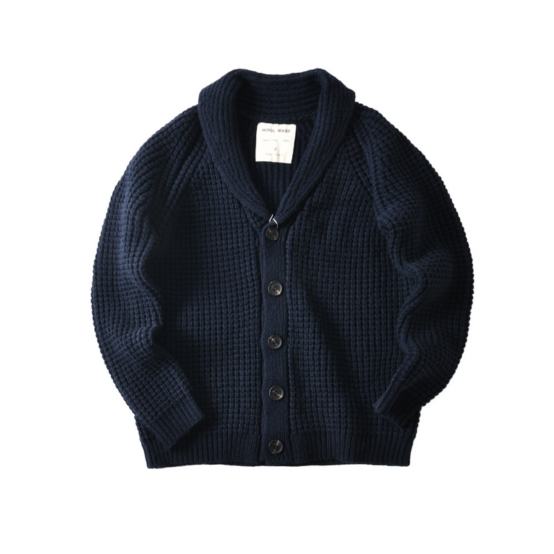 Wool Blend Coat - Eu Vintage 100% wol grof gebreide