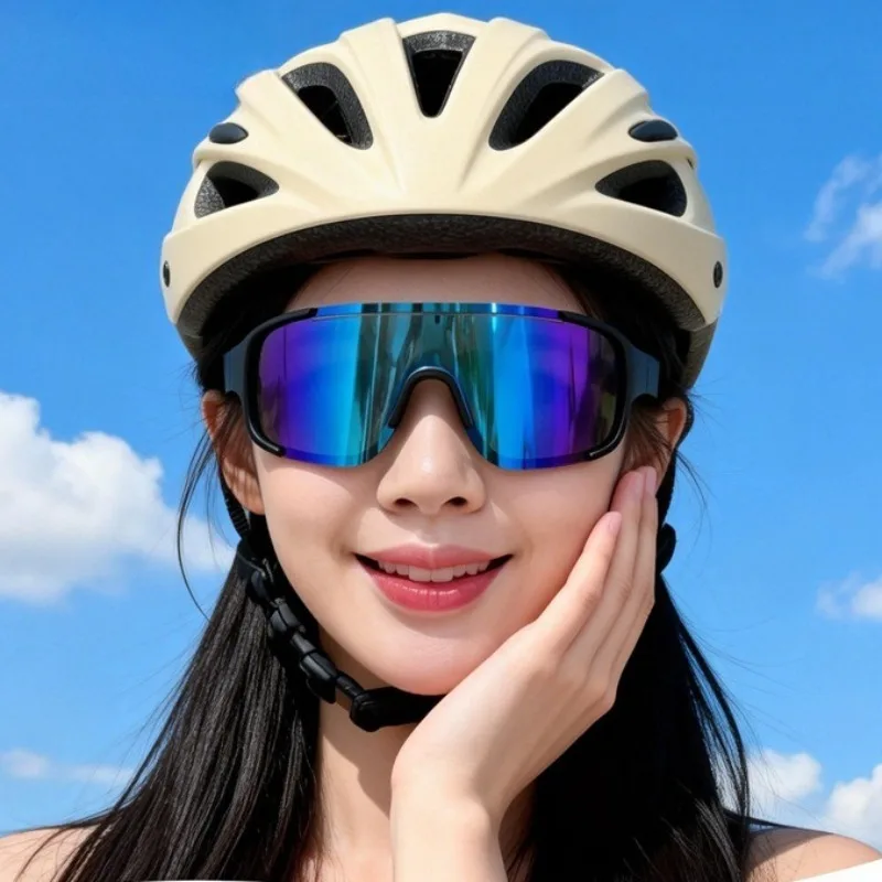 Snow Goggle Uv - Unisex sportfietsbril, windbestendig, MTB-fietsbril, ski-, rij-,