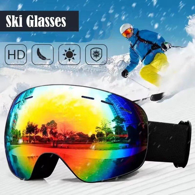 Snow Goggle Uv - Buitensporten Skibril UV-bescherming Winter Man Vrouw