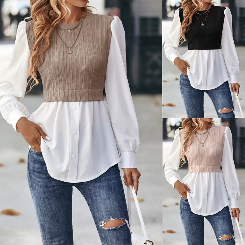 Winter Clothing Girls - Dames Nieuwe Witte Blouse Lente Herfst