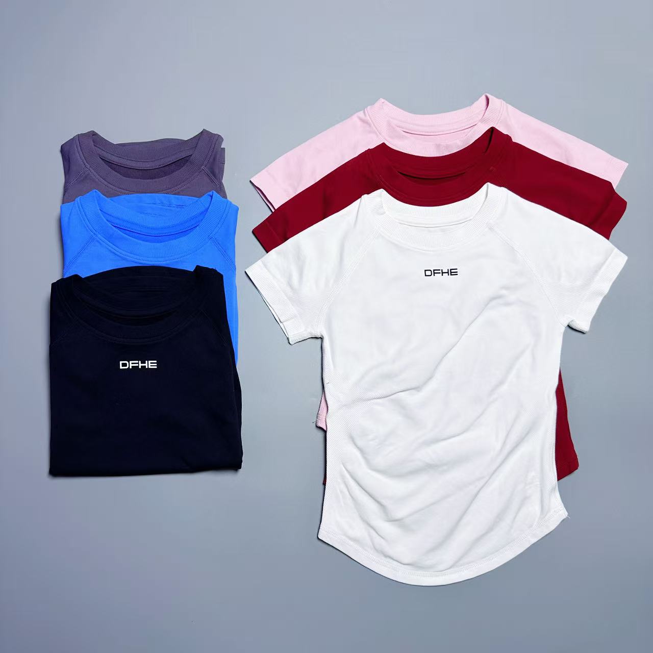 Winter Yoga Clothing - DF Dames Ademend Sport T-shirt Korte