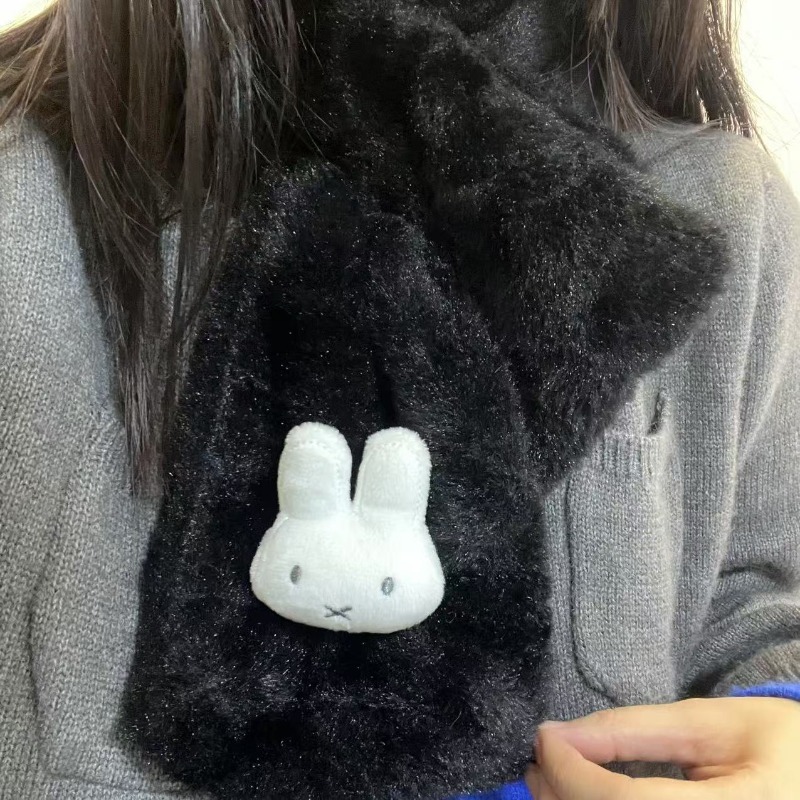 Witte Miffy-sjaal |   Veelzijd - Winter Clothing Cute recensie en prijs