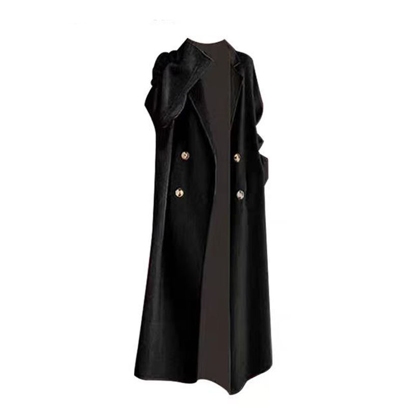 Herfst- en winterhigh-end set, - Wool Blend Coat recensie en prijs