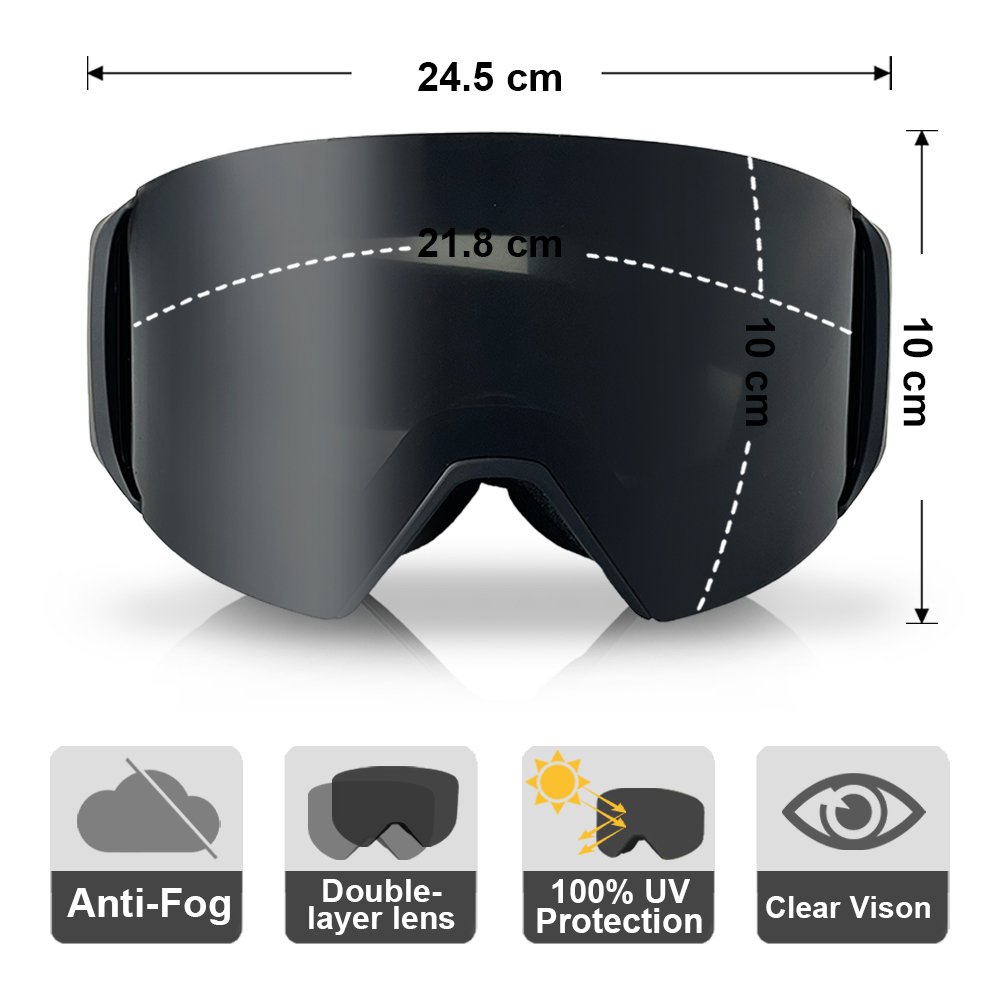 Professionele Skibril Mannen V - Snow Goggle Uv recensie en prijs