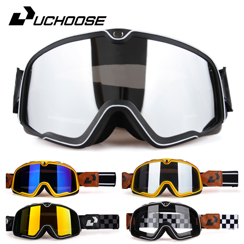 Fietsbril Lederen Windbril Mot - Snow Goggle Uv recensie en prijs