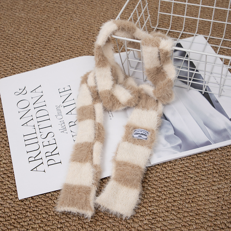 Y2k Gestreepte Pluche Smalle L - Winter Clothing Girls recensie en prijs