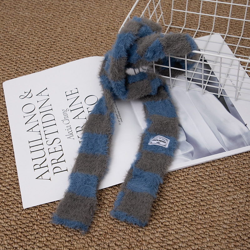 Y2k Gestreepte Pluche Smalle L - Winter Clothing Girls recensie en prijs