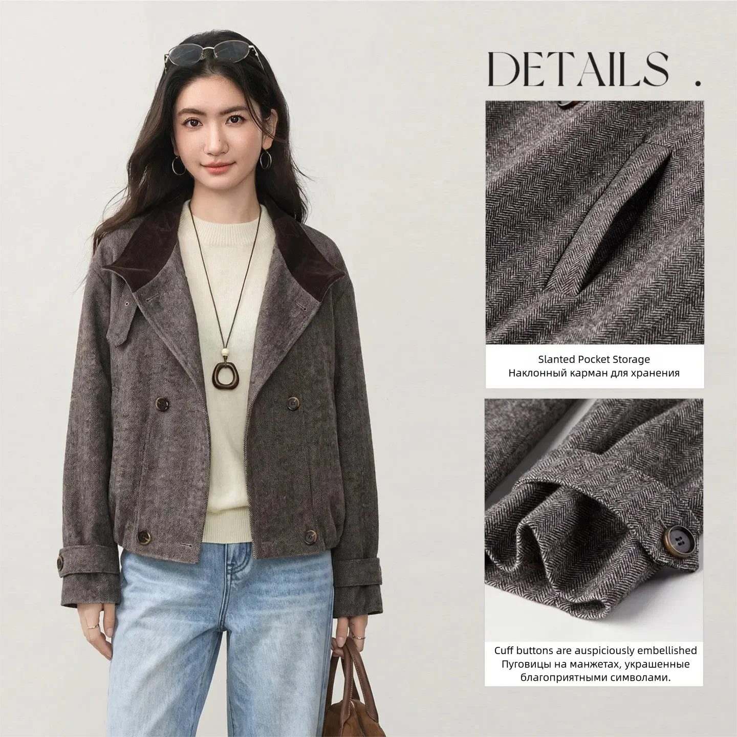 SENTUBILA Damesjas Wolmix Vint - Wool Blend Coat recensie en prijs