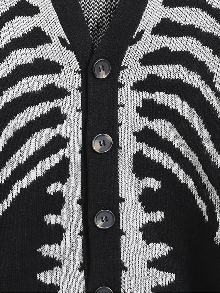 Heren vest truien met skeletpa - Wool Blend Coat recensie en prijs