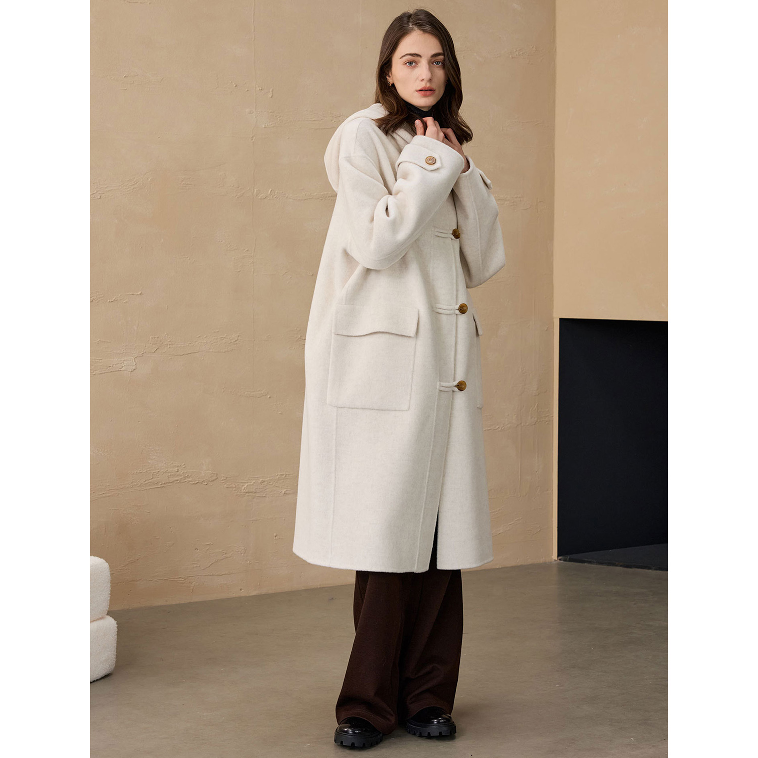 Allingentle damesblazer wollen - Wool Blend Coat recensie en prijs