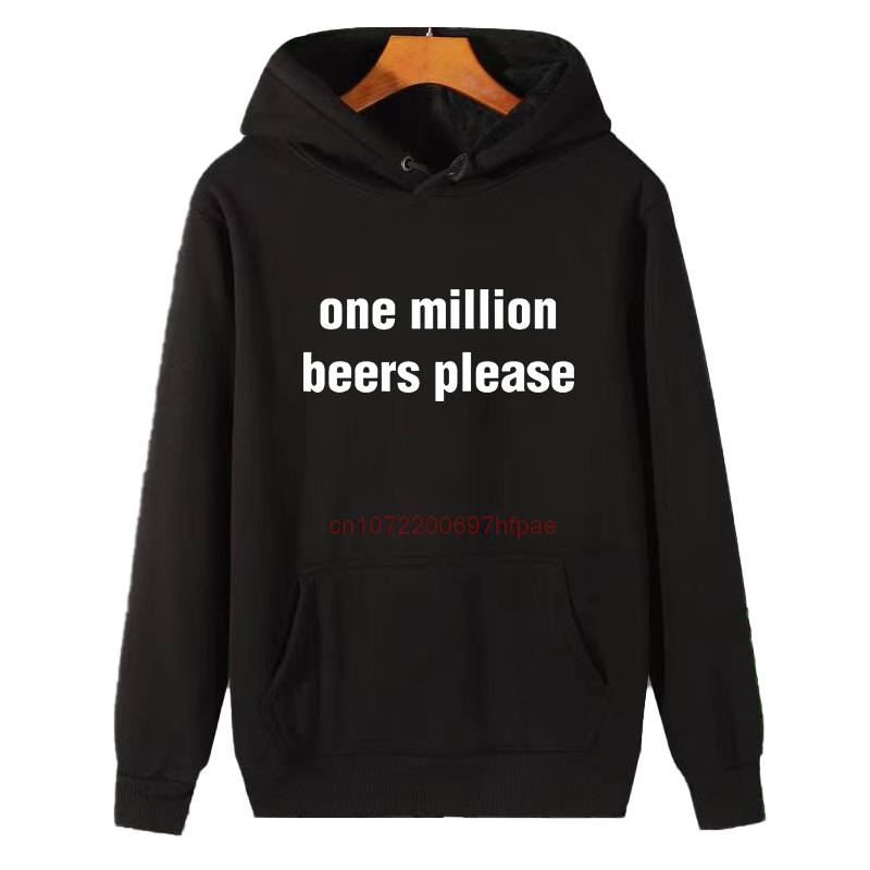 One Million Beers Please Grafi - Winter Clothing Essentials For Men recensie en prijs