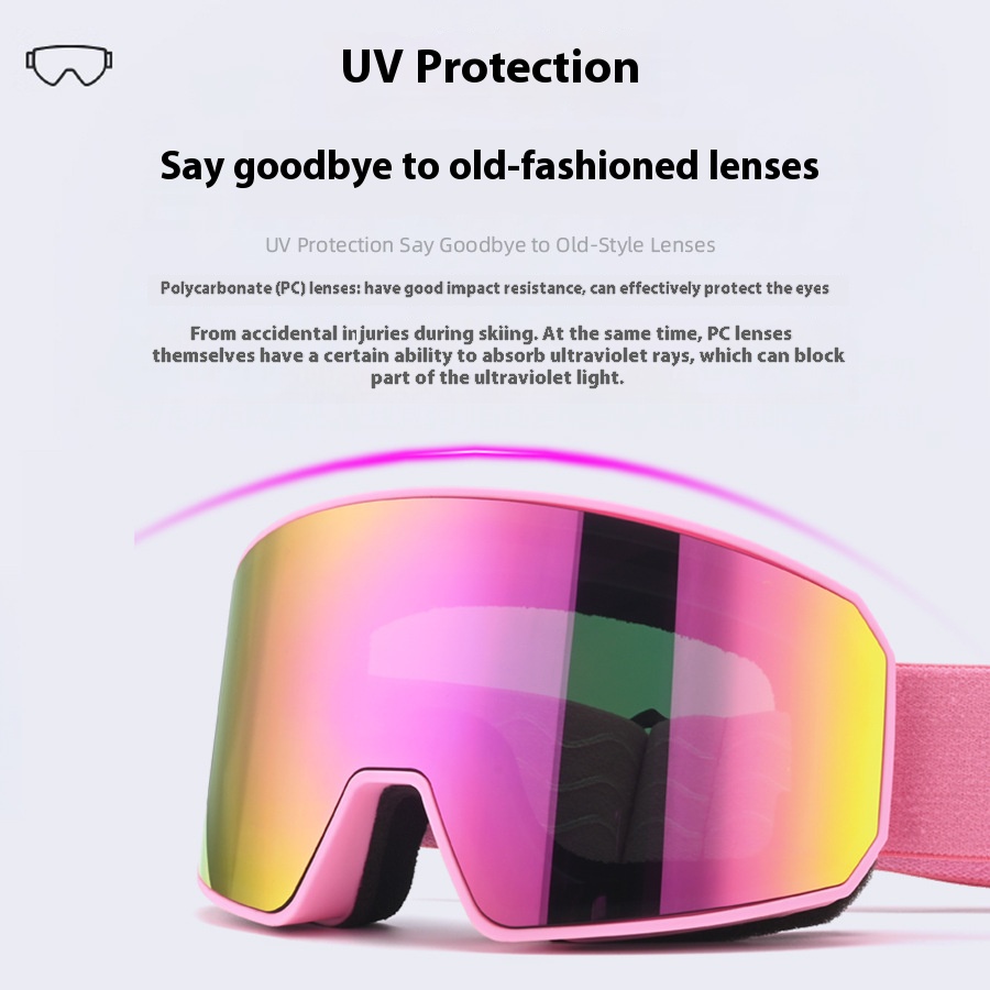 Skibril Dubbellaags anticonden - Snow Goggle Uv recensie en prijs