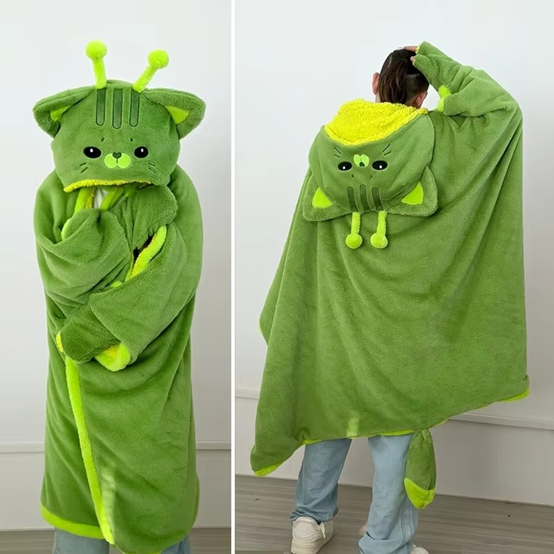 Cartoon schattige alien kat ho - Winter Clothing Cute recensie en prijs