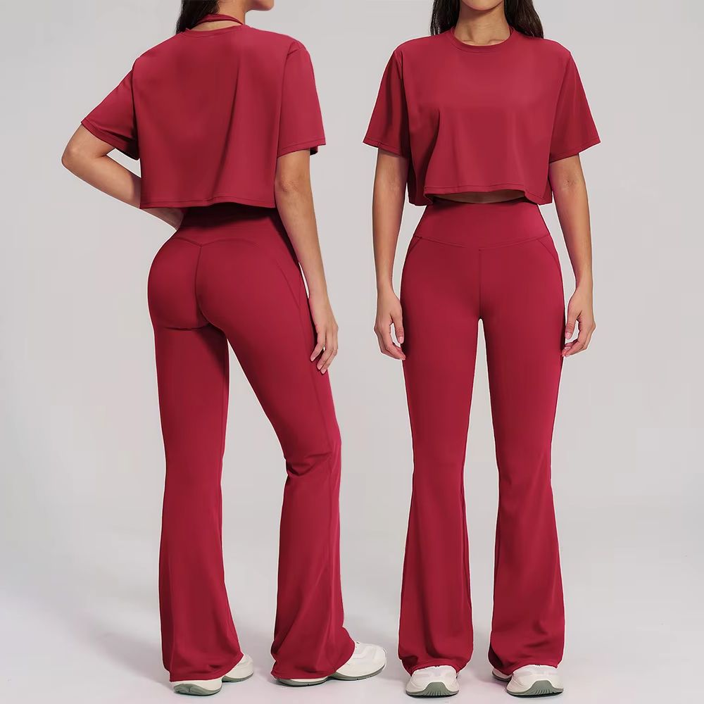 2-delige yogaset sportoutfit g - Winter Yoga Clothing recensie en prijs