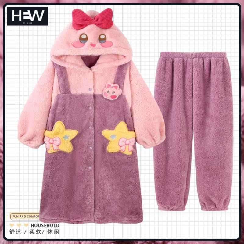 Dames Cartoon Koraalfluweel Py - Winter Clothing Cute recensie en prijs