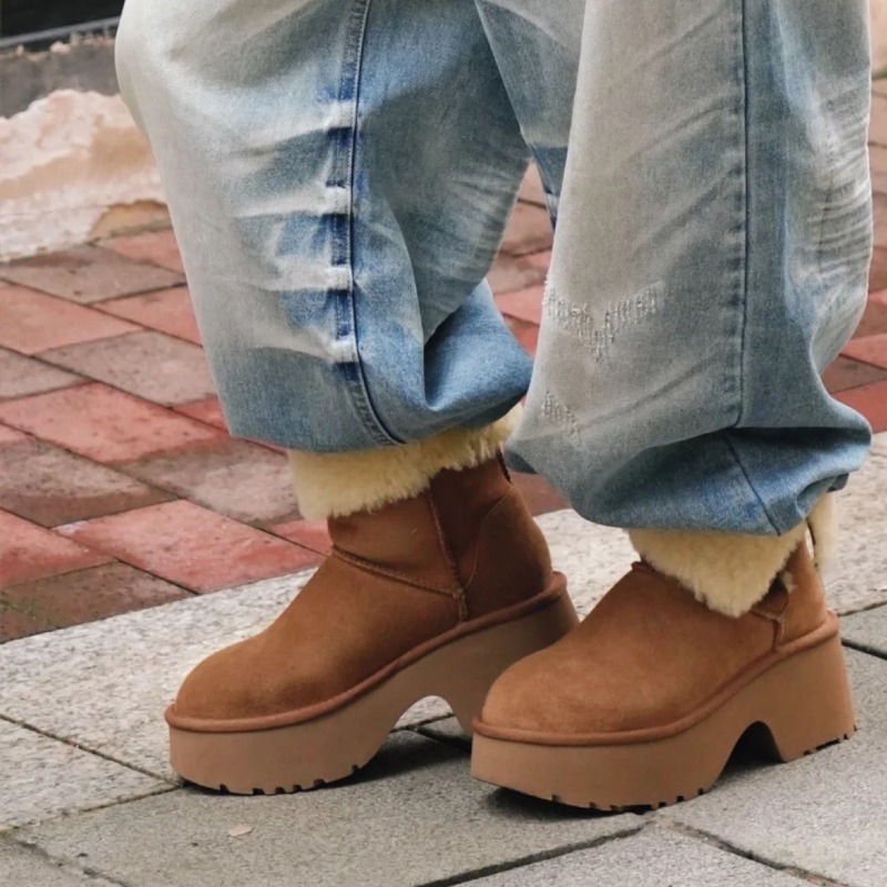 Dames Snowboots Mode Suède Cas - Winter Clothing Korea recensie en prijs
