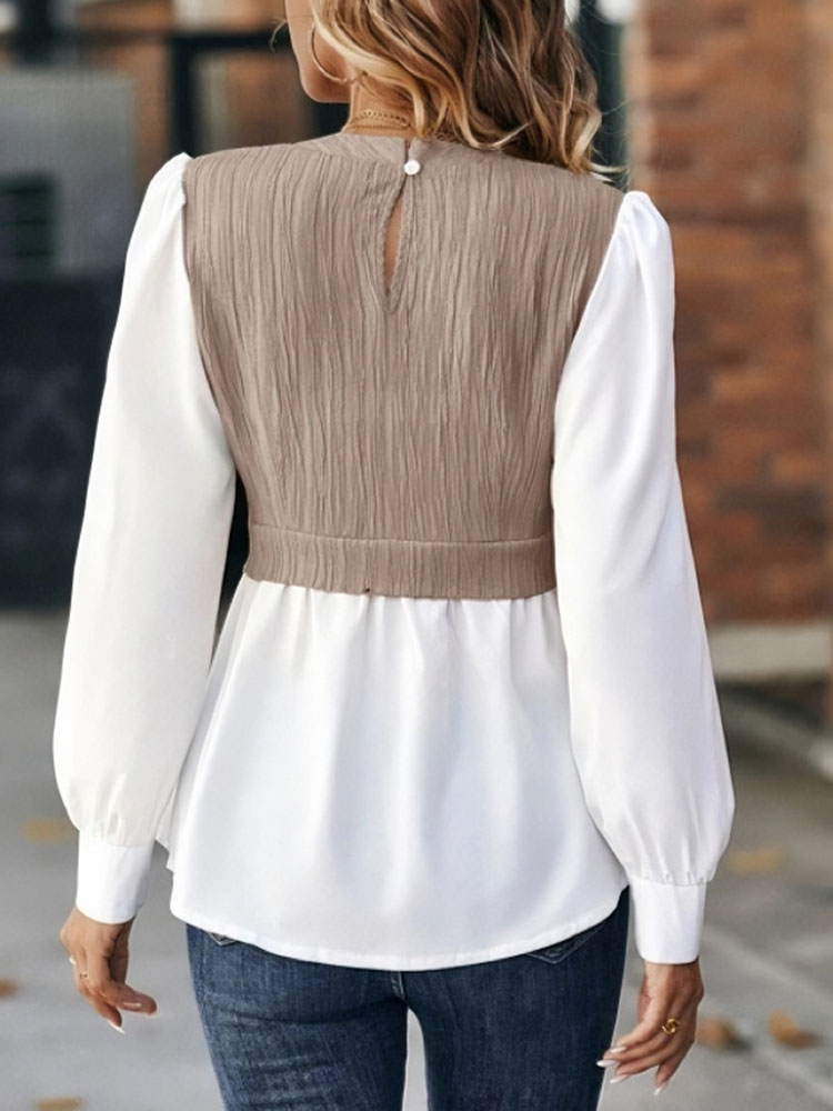 Dames Nieuwe Witte Blouse Lent - Winter Clothing Girls recensie en prijs