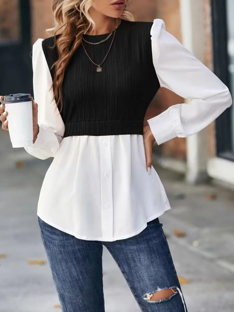 Dames Nieuwe Witte Blouse Lent - Winter Clothing Girls recensie en prijs