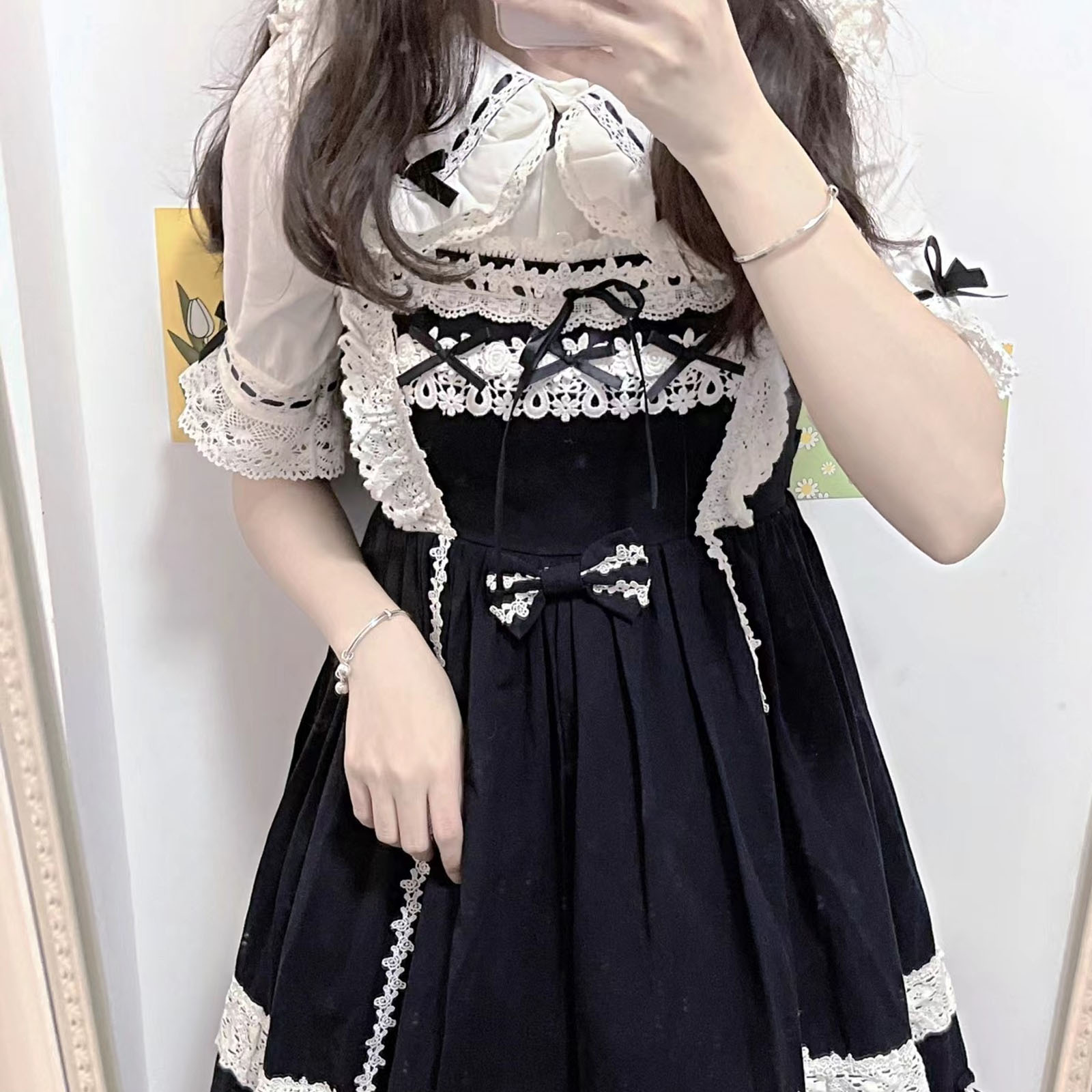 Japanse Lolita Stijl Kant Ruch - Winter Clothing Girls recensie en prijs